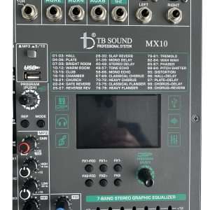 Bàn trộn Mixer TB SOUND MX10 IMG 9424